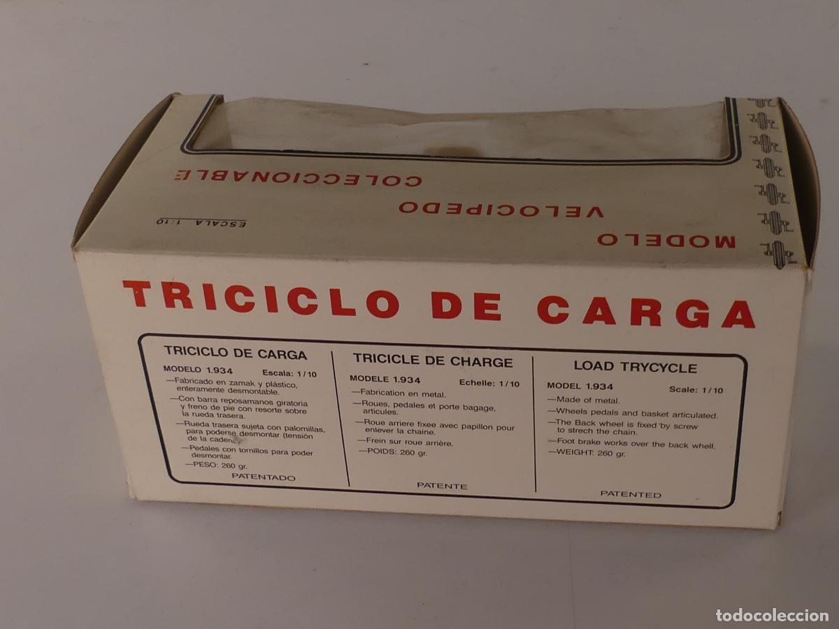 Coches a escala: TRICICLO DE CARGA ARTICULADO REF: 102 CON CAJA - Foto 9