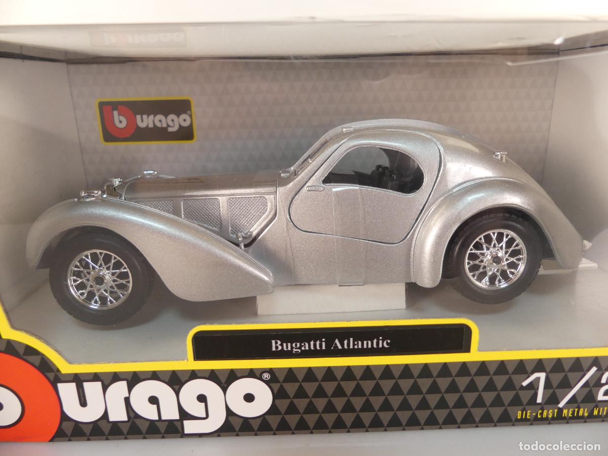 Coches a escala: COCHE DE ESCALA 1/24 BUGATTI ATLANTIC DE BURAGO - Foto 5