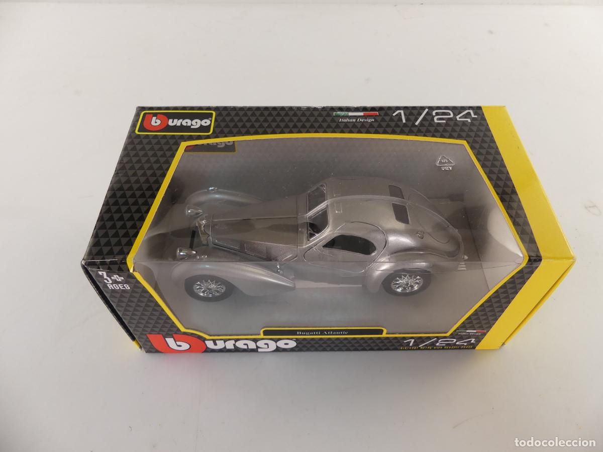 Coches a escala: COCHE DE ESCALA 1/24 BUGATTI ATLANTIC DE BURAGO - Foto 6