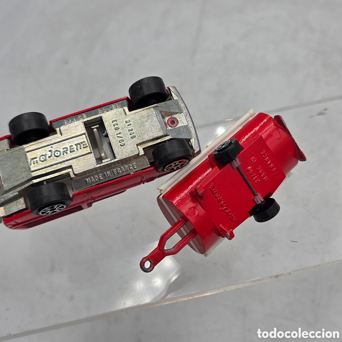Coches a escala: RANGE ROVER BOMBEROS CON CISTERNA MAJORETTE 1:60 - Foto 3