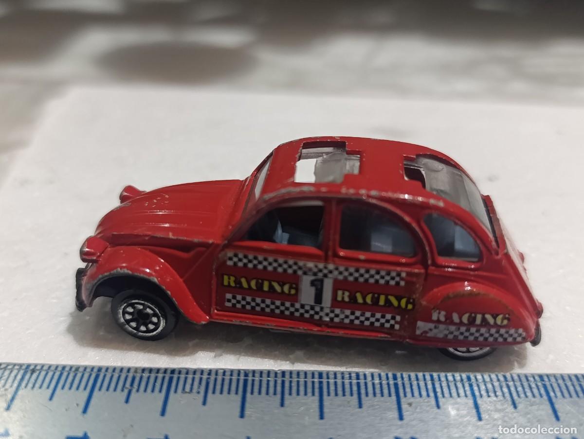 Coches a escala: CITROEN 2CV - ESC. 1/64 - ESPA&Ntilde;A - GUISVAL - ( FALTA EL TECHO ) - COCHE