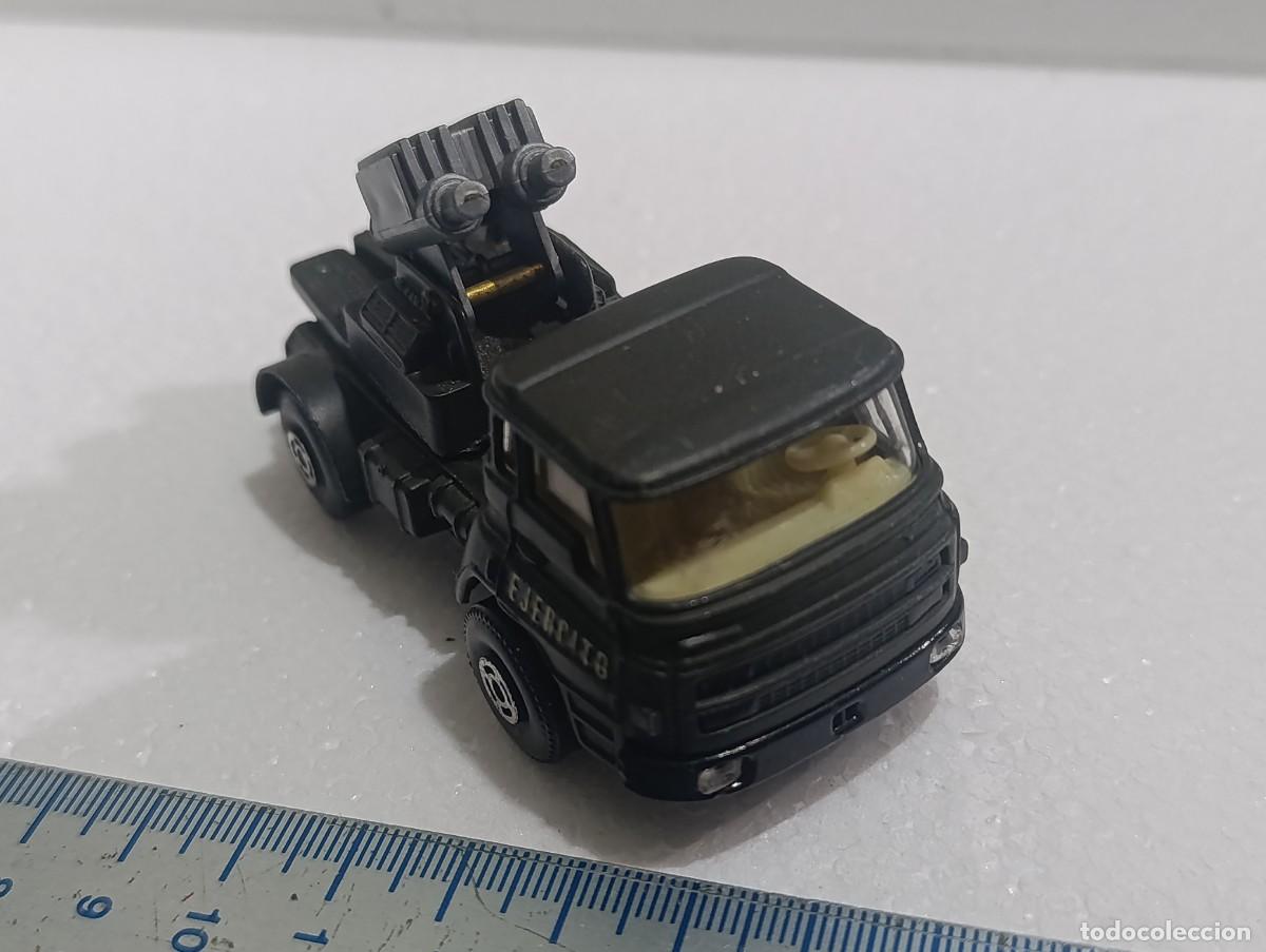Coches a escala: CAMION BARREIROS 42/38 T MILITAR - ESC. 1/66 - ESPA&Ntilde;A - GUILOY - ( FALTAN LAS ARMAS ) - COCHE