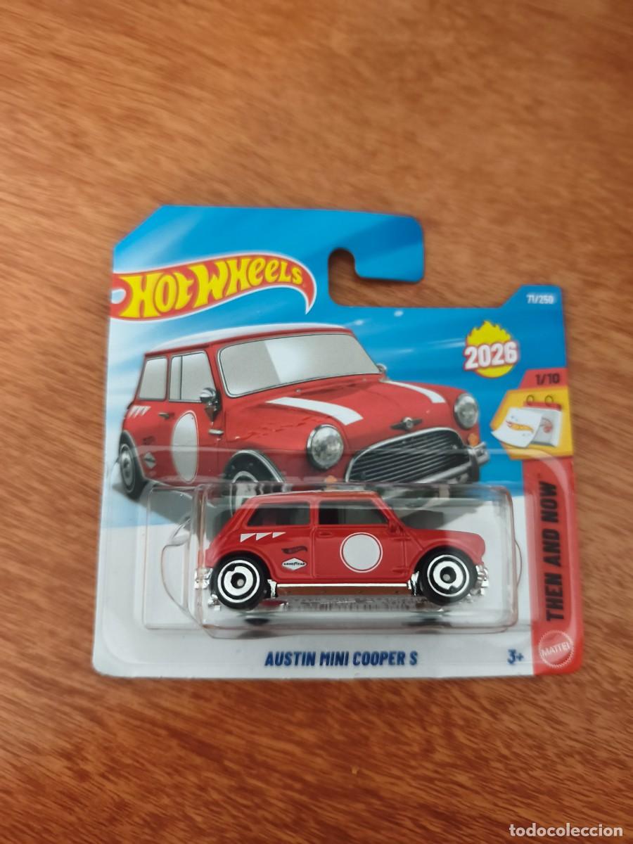Coches a escala: Hot wheels Austin mini Cooper s