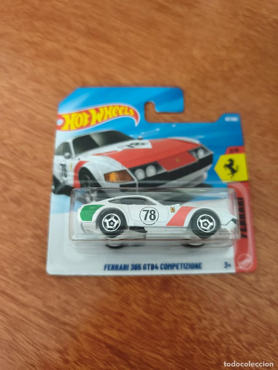 Coches a escala: Hot wheels Ferrari 365 gtb4 competizione