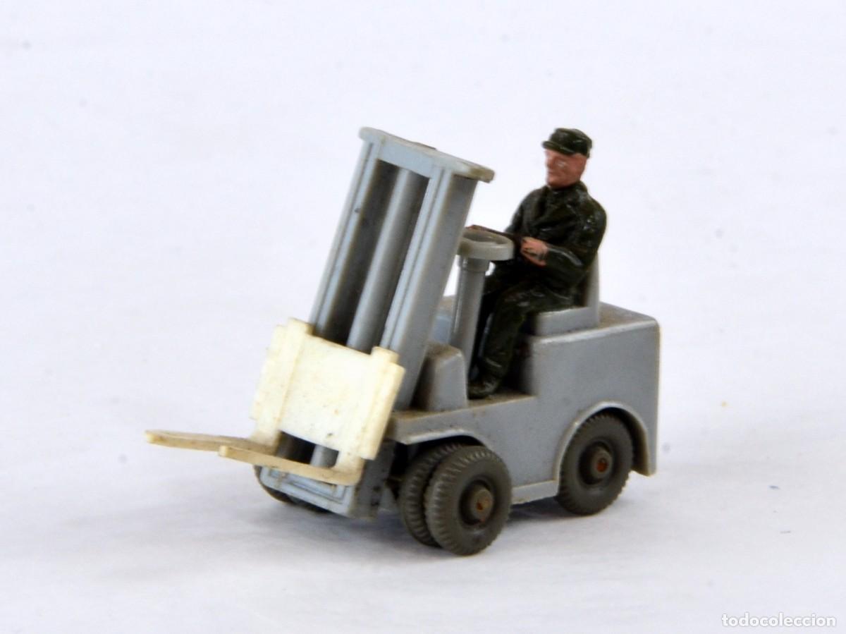 Voitures &agrave; l'&eacute;chelle: Wiking Escala 1:87 H0 Antigua Carretilla Elevadora Gris 1958 - 78