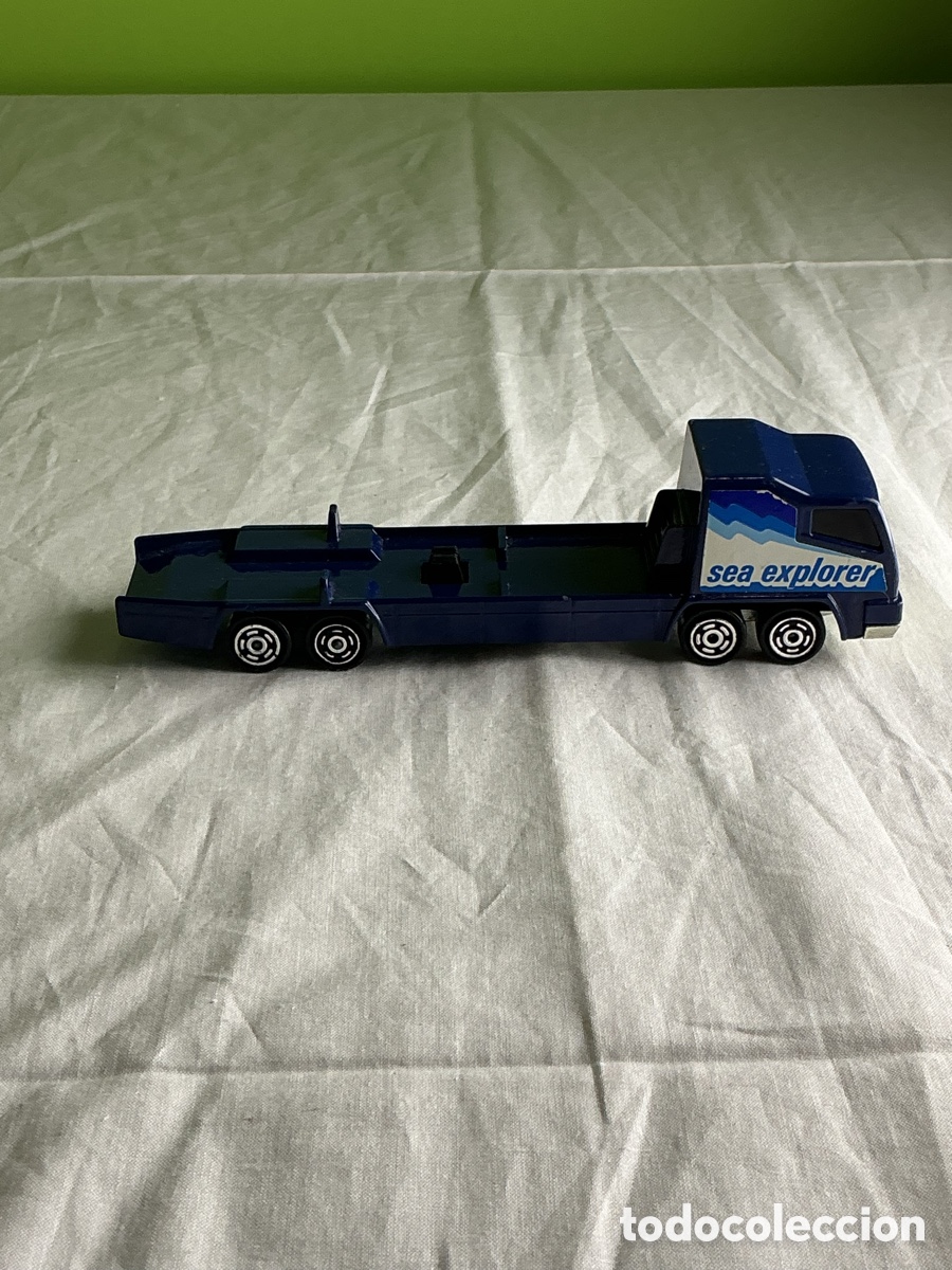 Coches a escala: Majorette Sea Explorer Transporteur N&ordm; 329-370 &ndash; Escala 1/100 &ndash; Made in France &ndash; Vintage