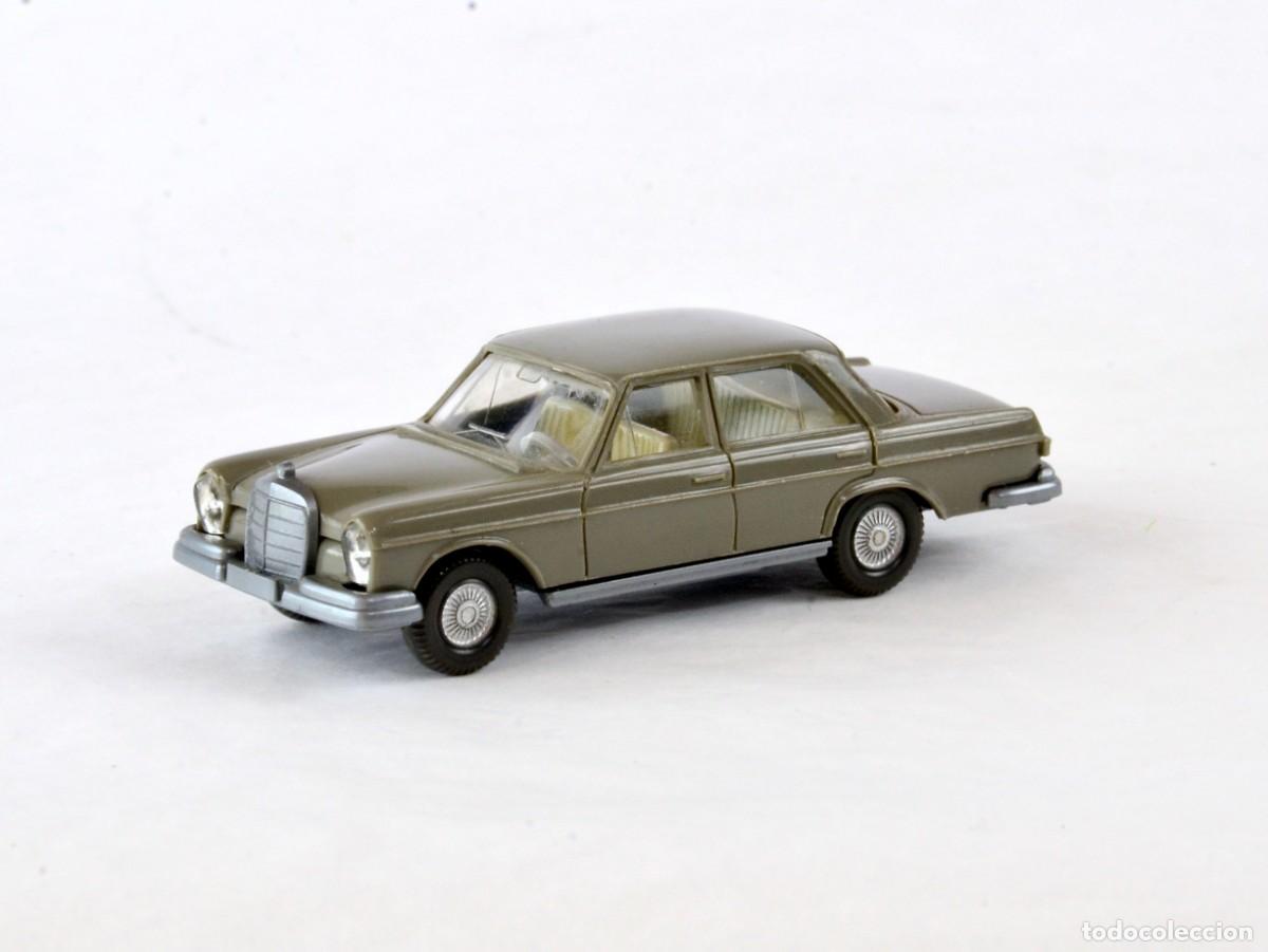 Coches a escala: Wiking Escala 1:87 H0 Antiguo Mercedes Benz 280S 1968 -76 Gris