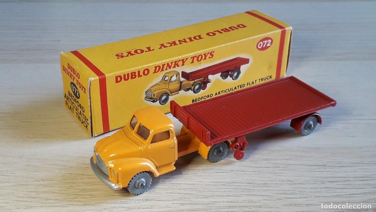 Modellautos: Bedford articulated truck # 072, metal, 116 mm, DUBLO Dinky Toys Meccano England, original a&ntilde;os 60