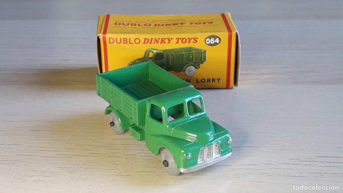 Coches a escala: Austin Lorry # 064, metal, 63 mm, DUBLO Dinky Toys Meccano England, original a&ntilde;os 50-60.