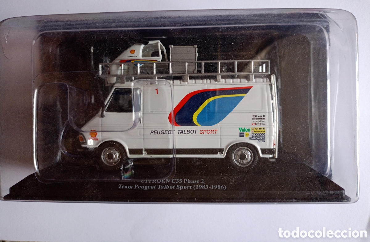 Coches a escala: CITRO&Euml;N C35 PHASE 2, TEAM PEUGEOT TALBOT SPORT. PLANETA DEAGOSTINI ESCALA 1:43. EN CAJA SIN ABRIR.