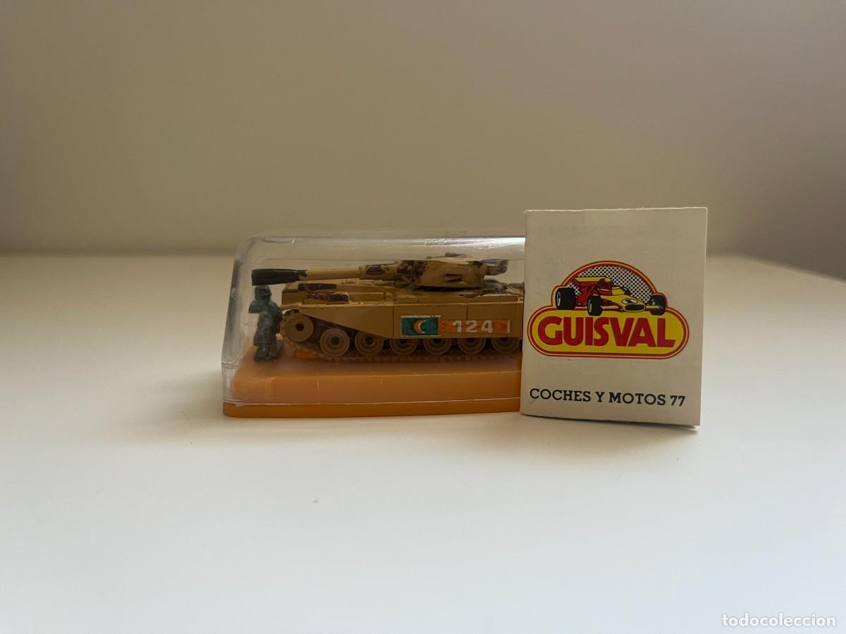 Coches a escala: Guisval N.&ordm; 49 Tanque MK III &rdquo;Desierto&rdquo; con Figura de Soldado Original - Completo