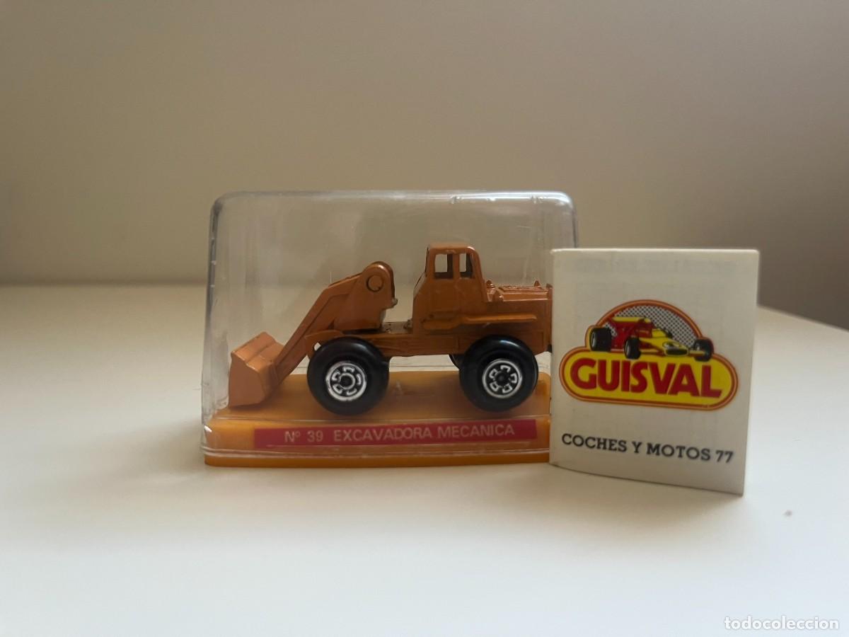 Coches a escala: Guisval N&ordm; 39 Excavadora Mec&aacute;nica Industrial de Obra - Completo