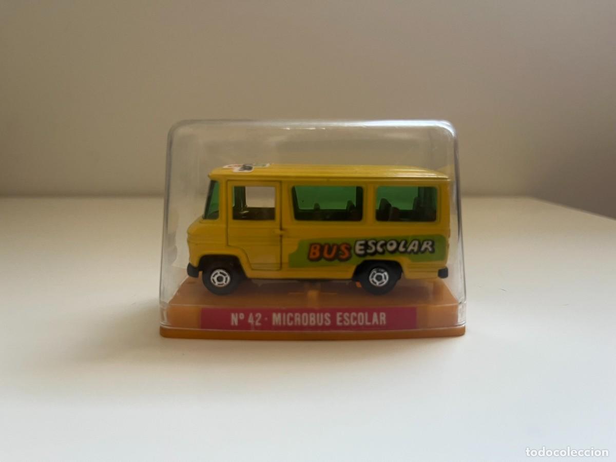 Coches a escala: Microbus Escolar N&ordm;42 Guisval Peana Urna 1977