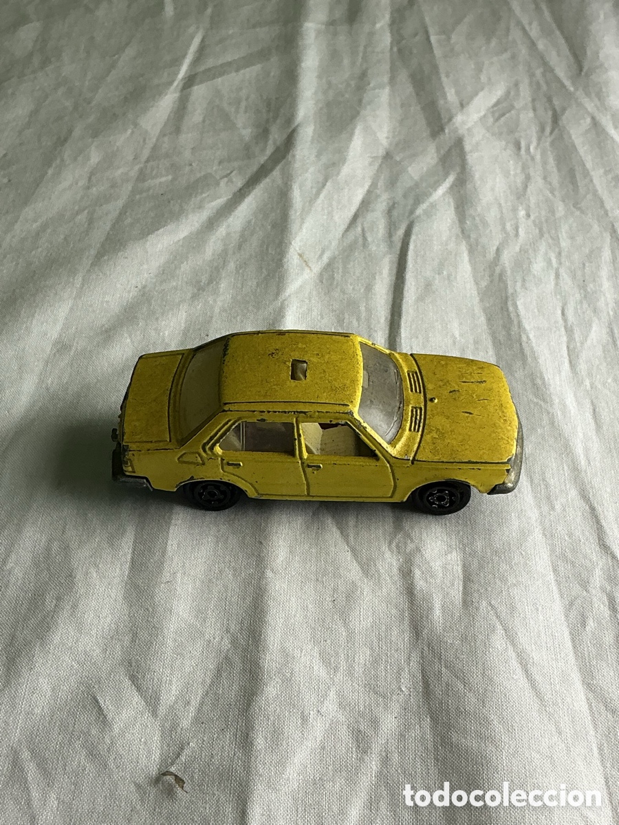 Coches a escala: Majorette N&ordm; 266 Renault 18 Amarillo &ndash; Escala 1:60 &ndash; Made in France Vintage