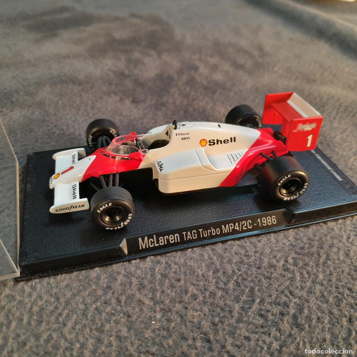 Modellautos: CH-317. MC LAREN TAG TURBO MP4/2C - ALAIN PROST - 1986
