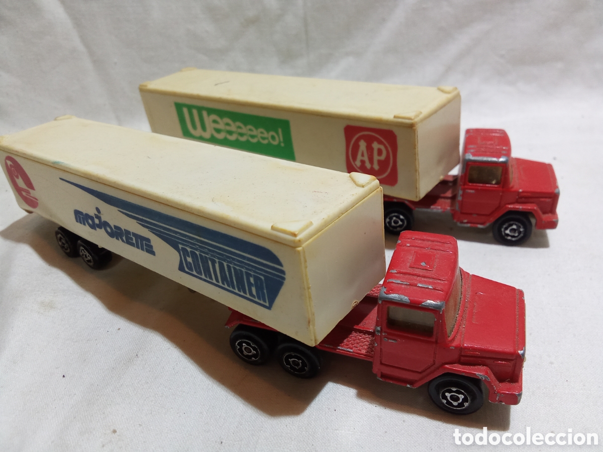 Coches a escala: LOTE DE 2 TRAILERS DE MAJORETTE - Foto 1