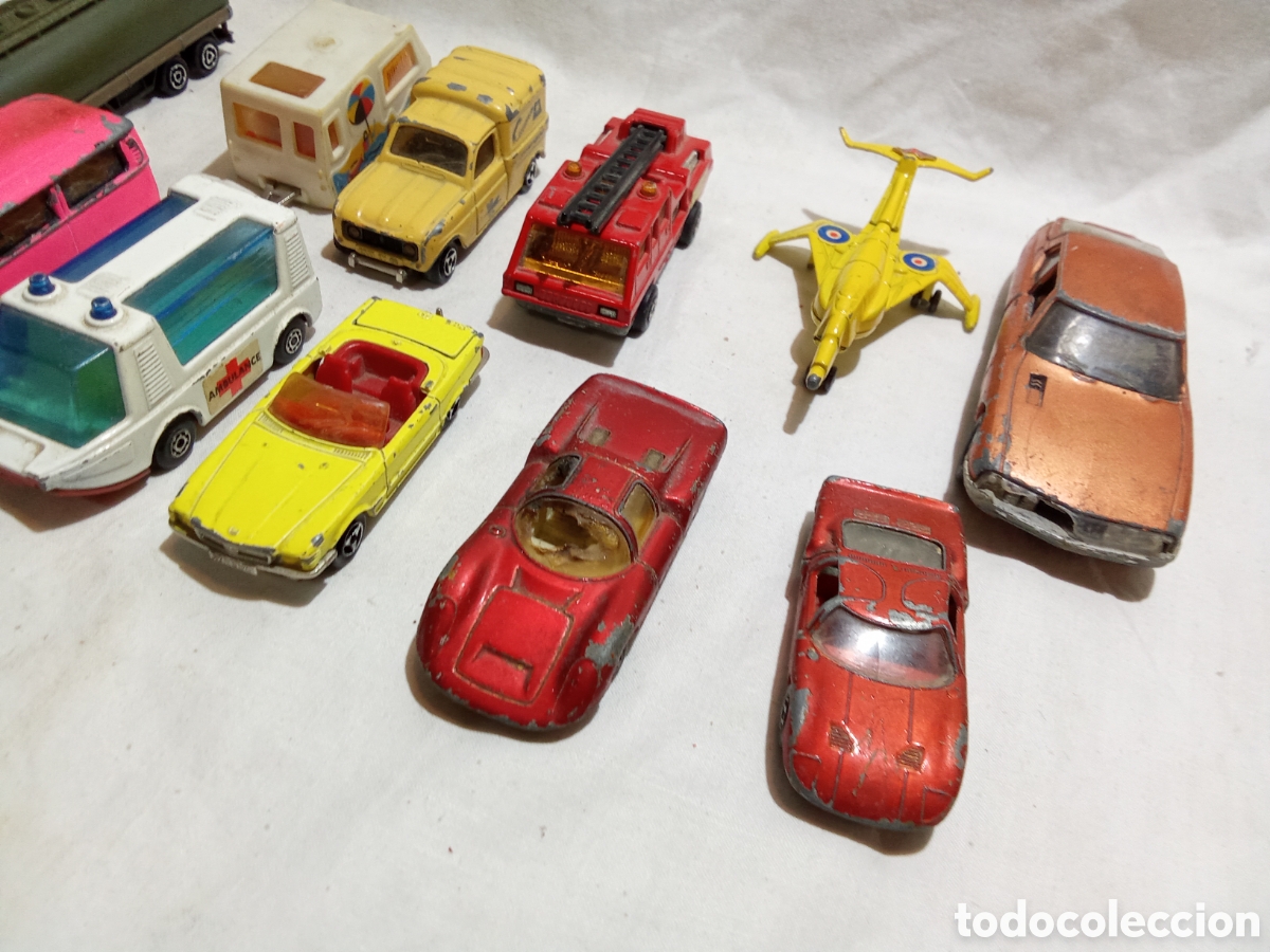 Coches a escala: LOTE DE 10 COCHES MAJORETTE, MATCHBOX Y S&Oacute;LIDO - Foto 5