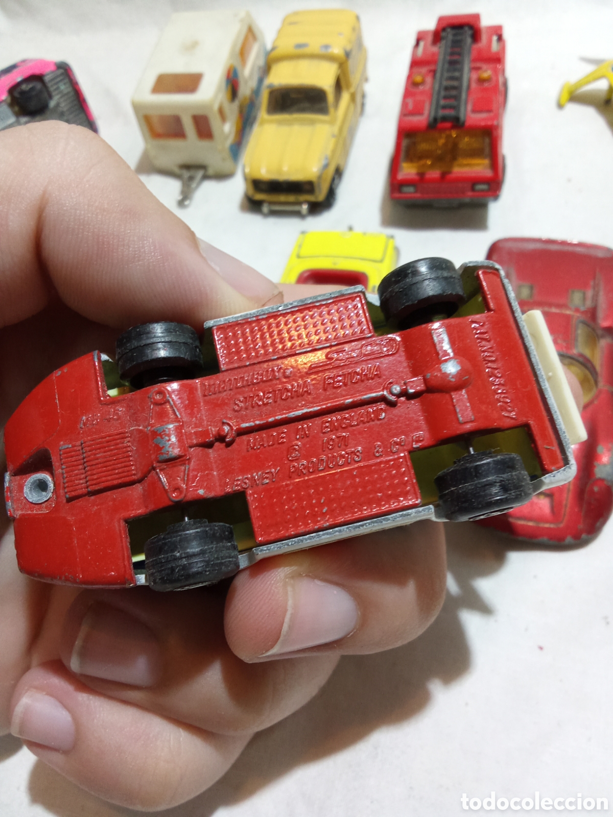 Coches a escala: LOTE DE 10 COCHES MAJORETTE, MATCHBOX Y S&Oacute;LIDO - Foto 8