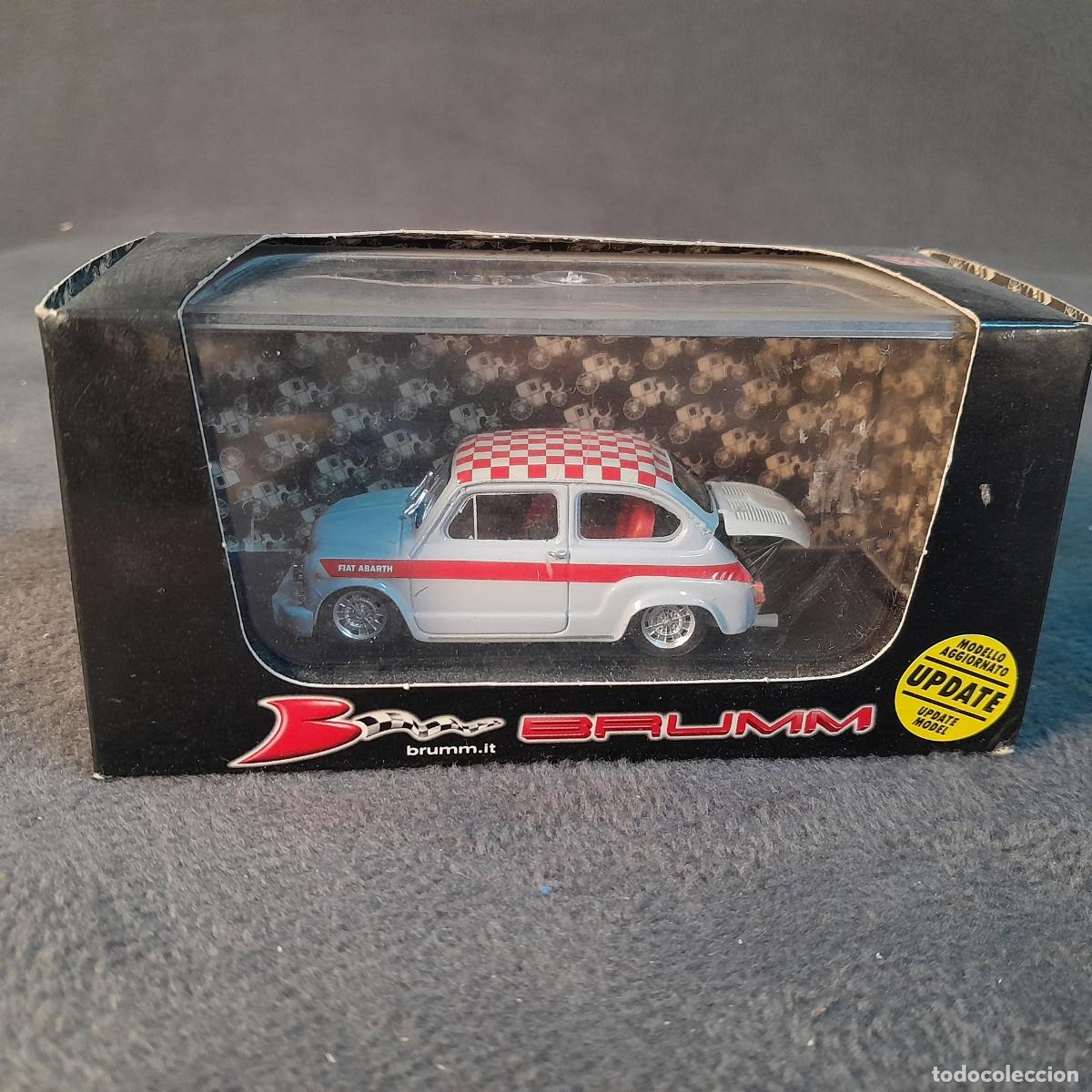 Modellautos: CH-314. FIAT ABARTH 1000 BERLINA CORSA UFFICIALE ABARTH 1966 - BRUMM - REF. R351, 1966