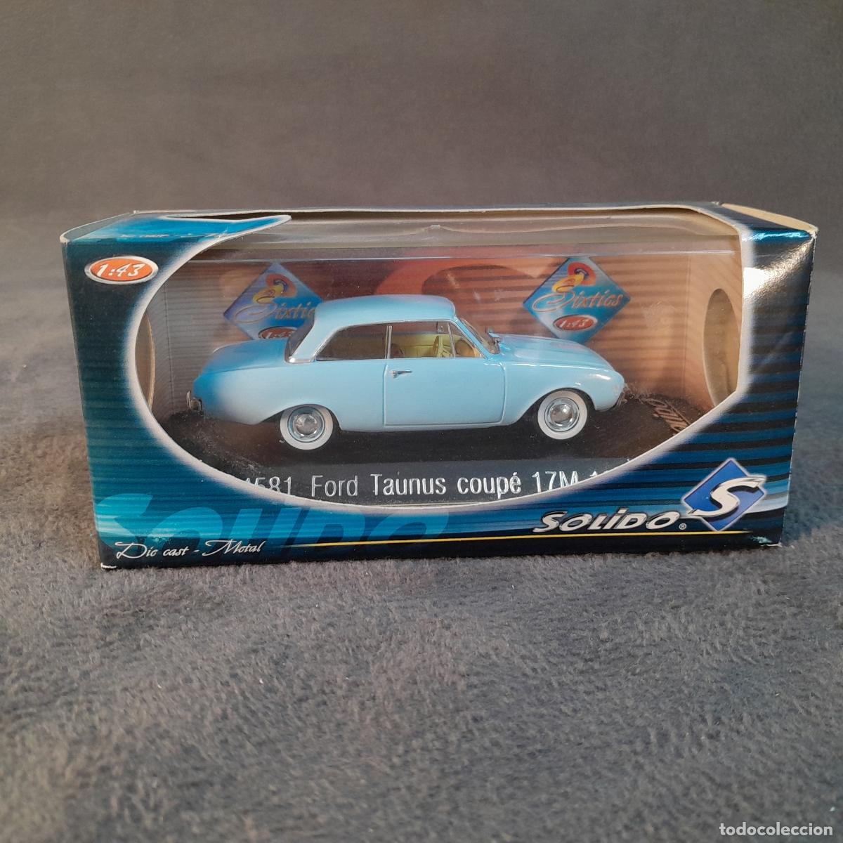 Modellautos: CH-313. FORD TAUNUS COUP&Eacute; 17M 1960 - SOLIDO - REF. 4581,