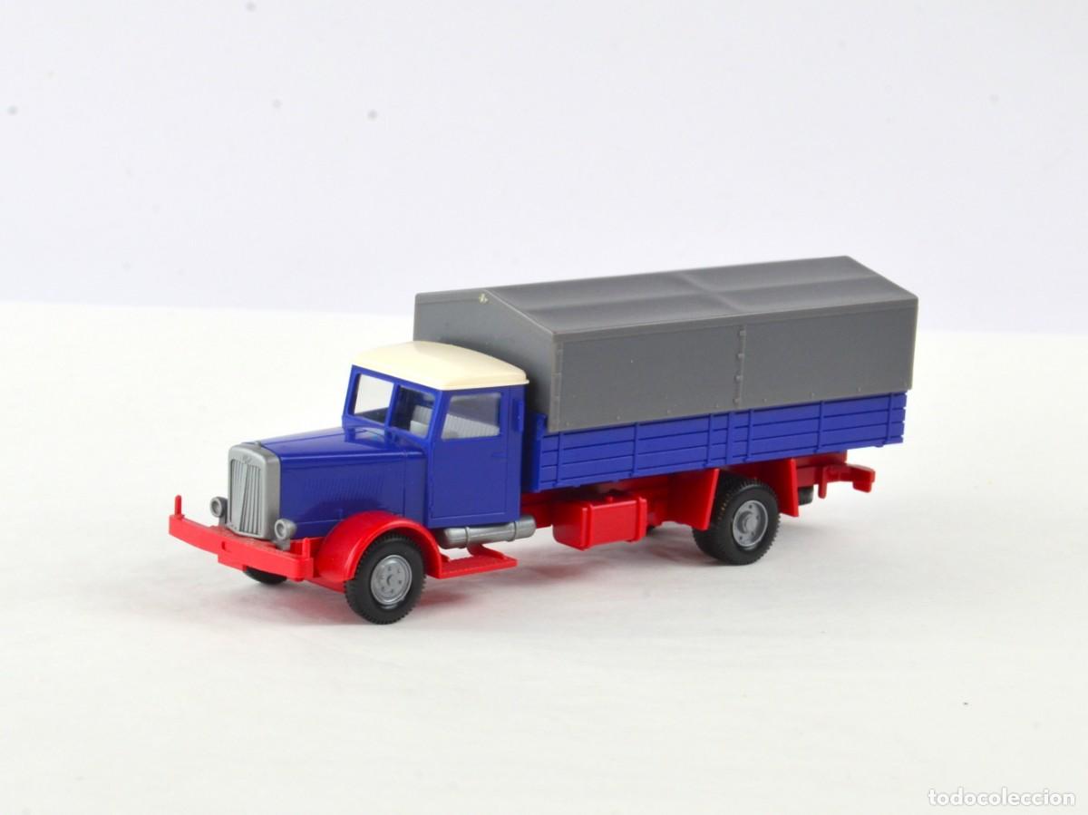 Coches a escala: Wiking Escala 1:87 H0 Cami&oacute;n Hanomag H5DL