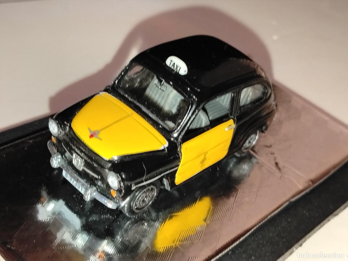 Carros em escala: COCHE SEAT 600 TAXI BARCELONA GUISVALN 1/72