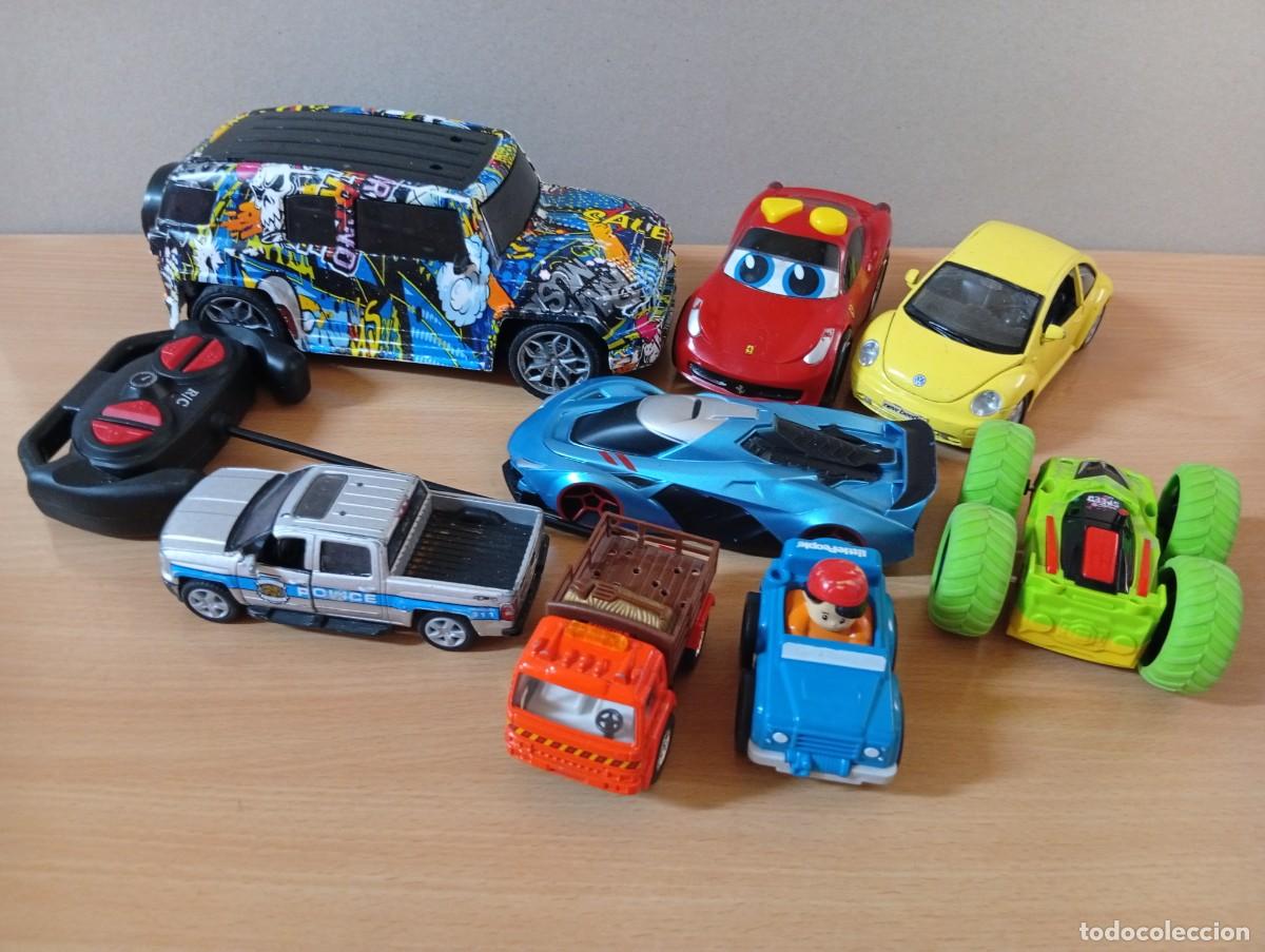 Carros em escala: LOTE DE COCHES PARA JUGAR NI&Ntilde;OS