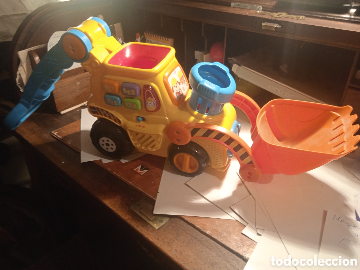 Coches a escala: MAQUINA EXCAVADORA MUSICAL NUEVA