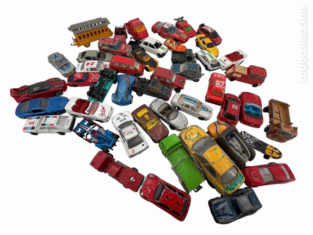 Coches a escala: Lote de Coches de Juguete Antiguos