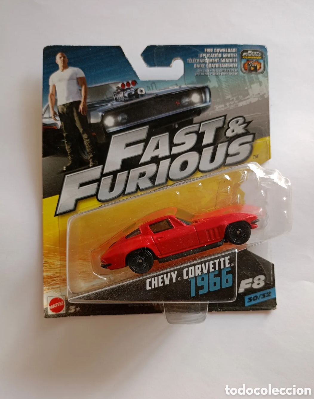 Coches a escala: Fast & furious Chevy corvette 1966