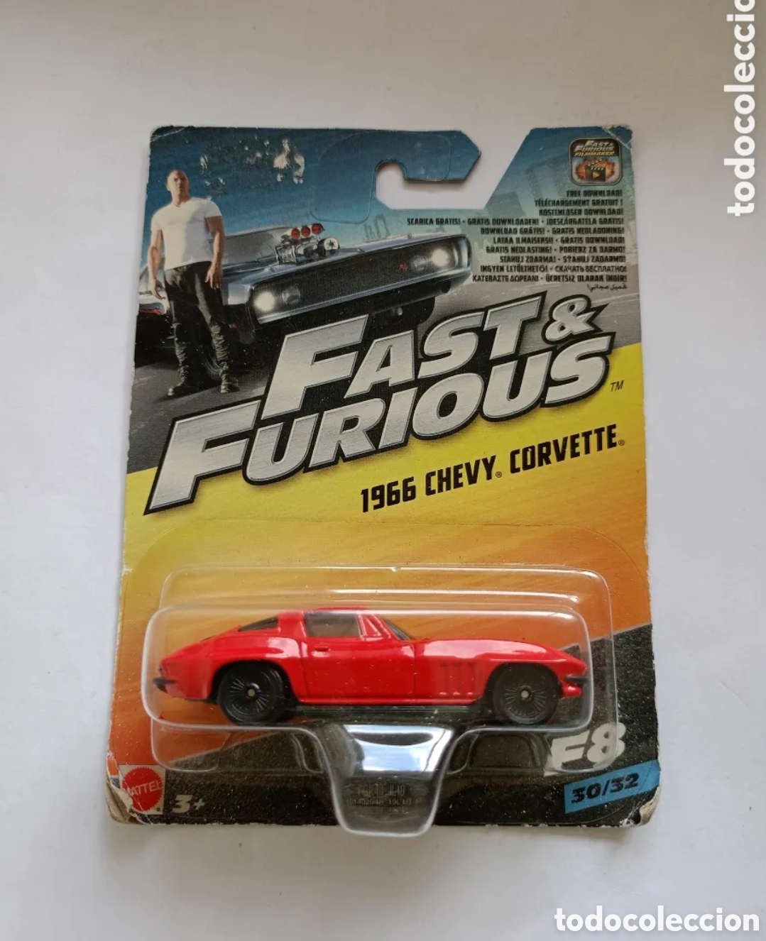 Coches a escala: Fast & Furious filmmaker 1966 Chevy corvette mattel