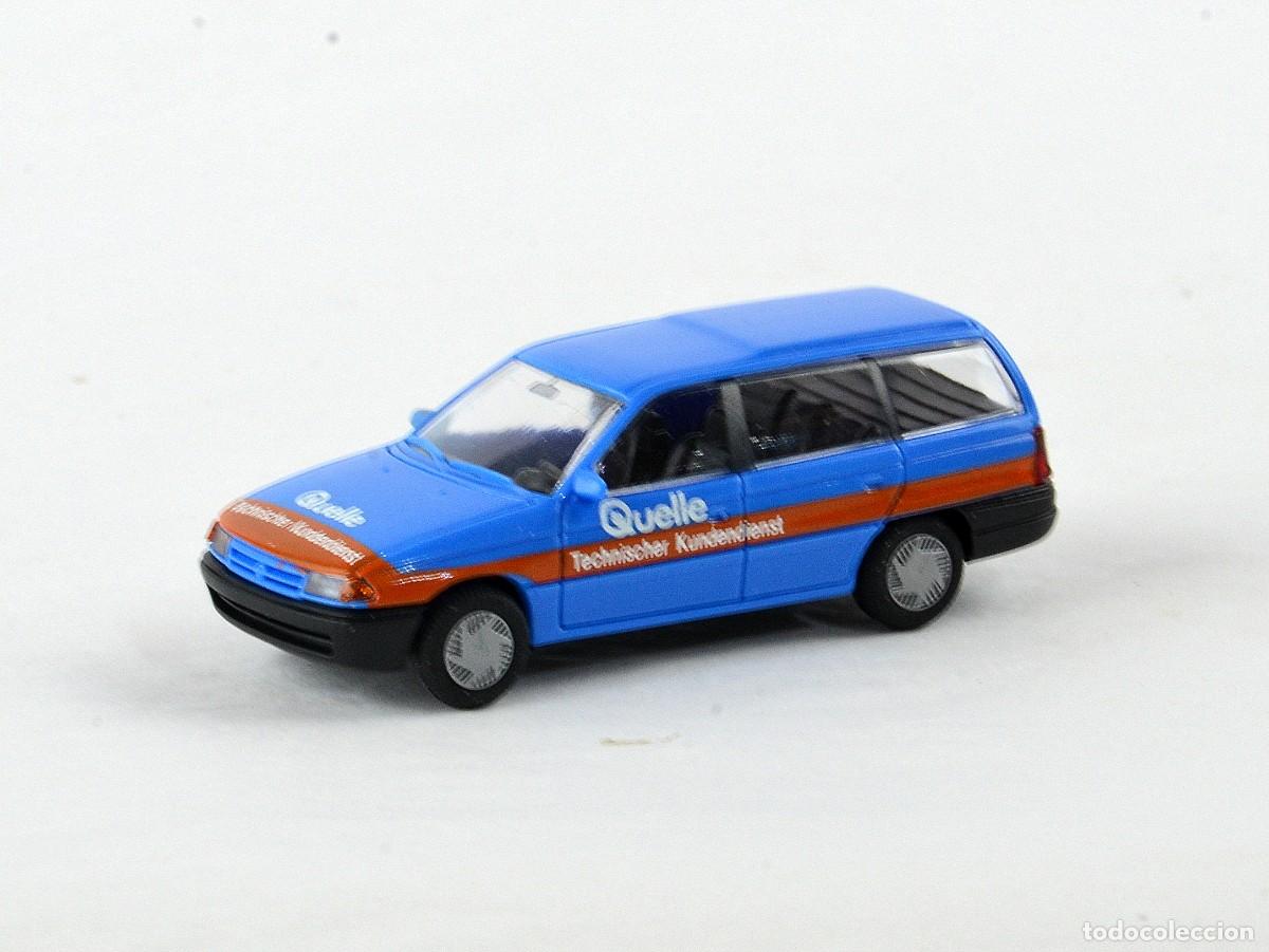 Coches a escala: Rietze Escala 1:87 H0 Opel Astra Caravan Quelle con Caja