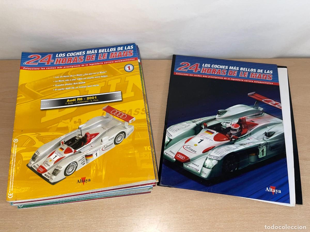 Coches a escala: Colecci&oacute;n LOS COCHES M&Aacute;S BELLOS DE LAS 24 HORAS DE LE MANS Ediciones Altaya '03 1:43 ferrari porsche