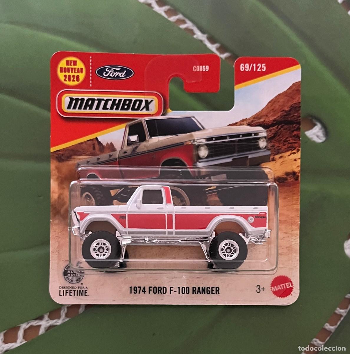 Coches a escala: 1974 Ford F-100 Ranger Matchbox