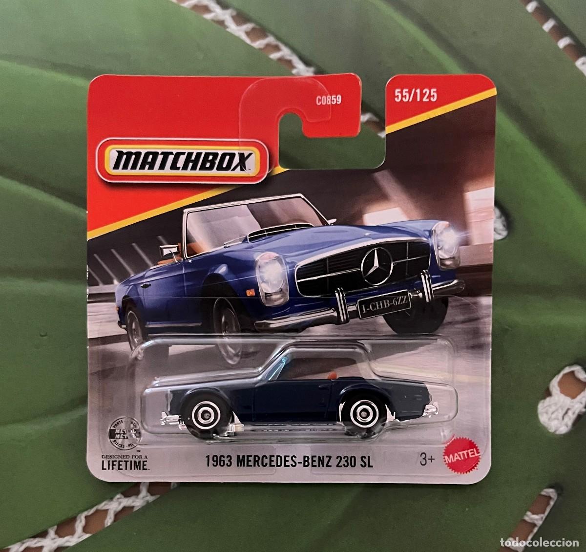 Coches a escala: 1963 Mercedes-Benz 230 SL Matchbox