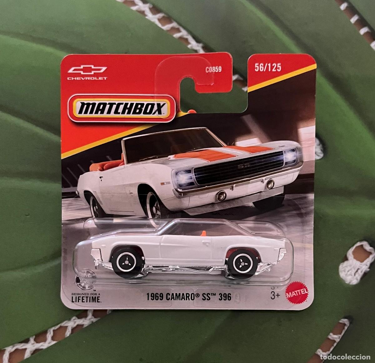Coches a escala: 1969 Camaro SS 396 Matchbox