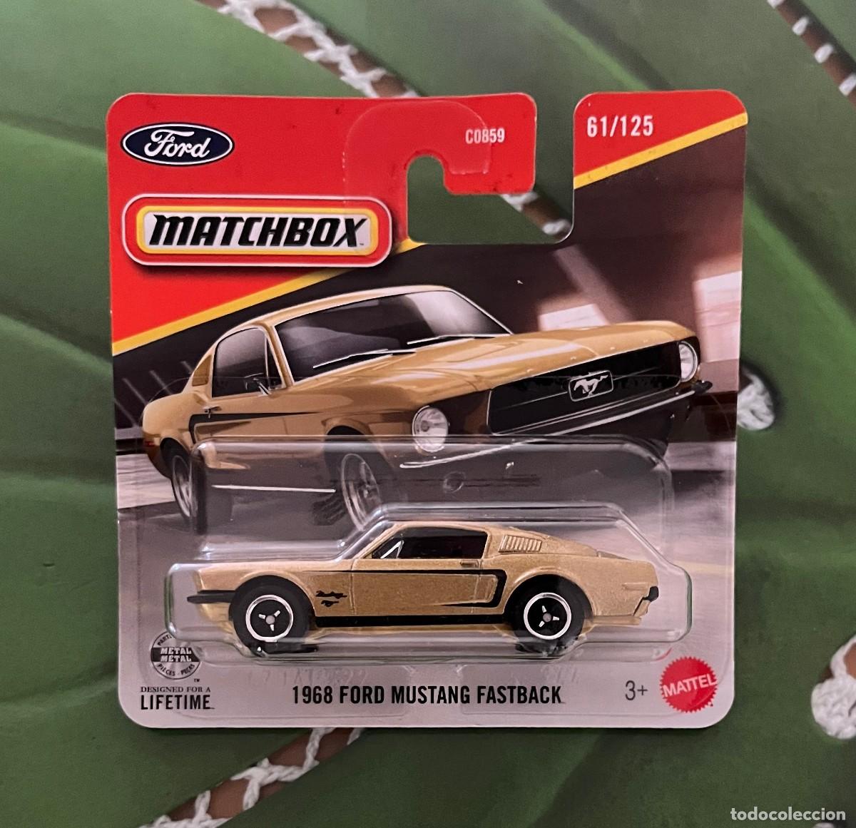 Coches a escala: 1968 Ford Mustang Fastback Matchbox - Foto 1