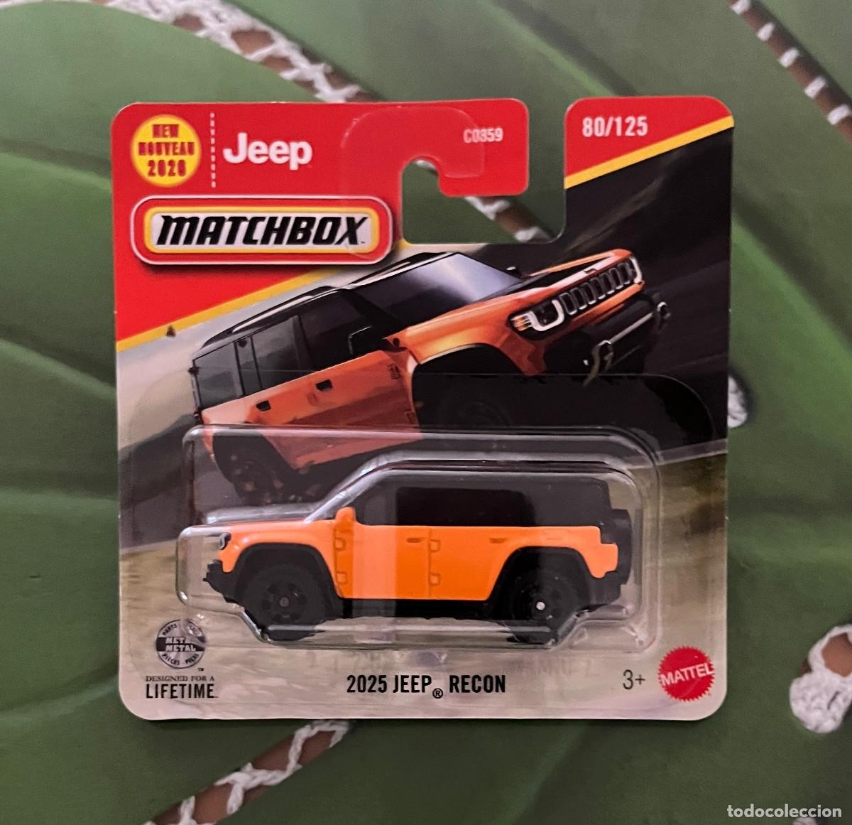 Coches a escala: 2025 Jeep Recon Matchbox