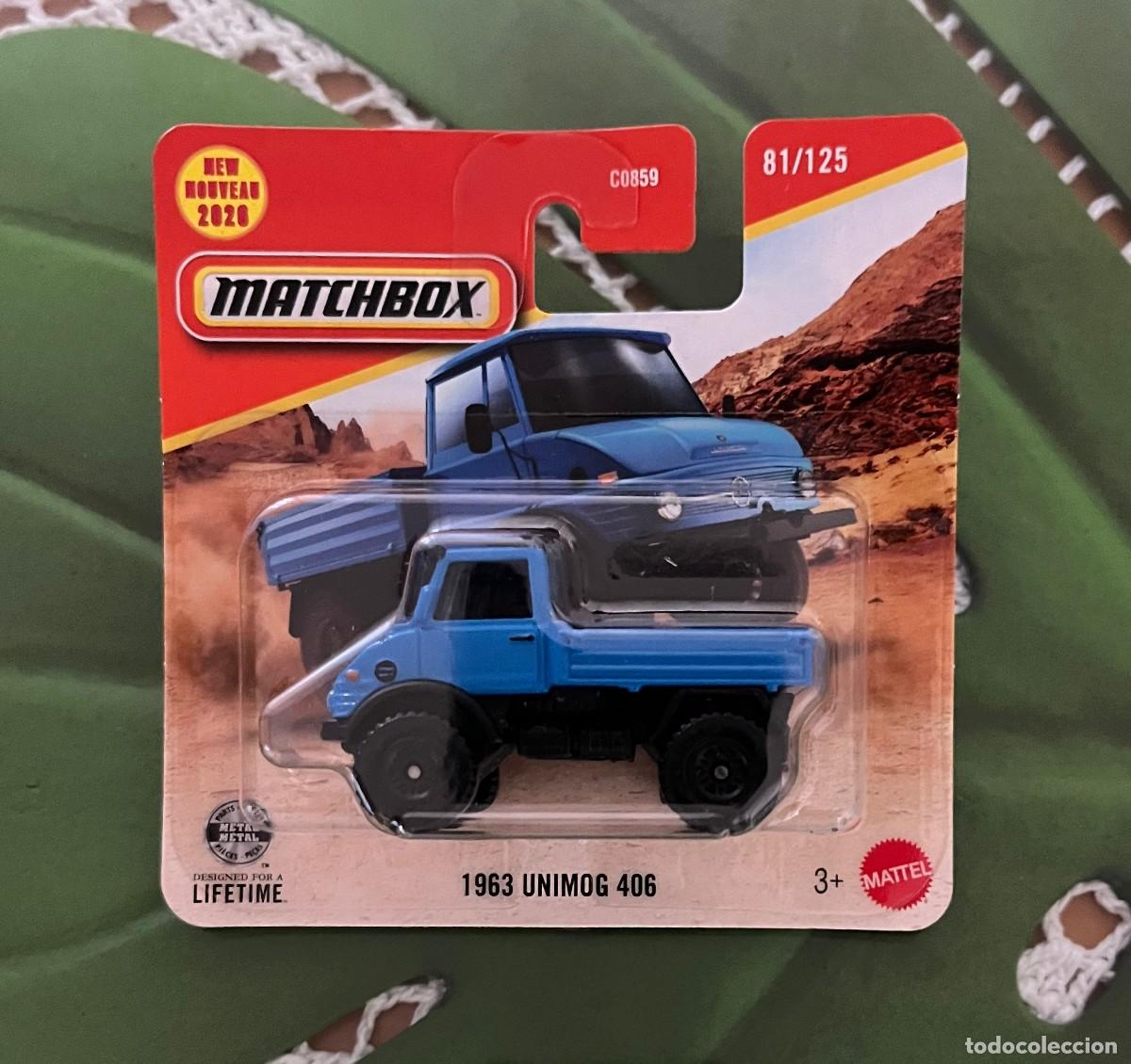 Coches a escala: 1963 Mercedes-Benz Unimog 406 Matchbox