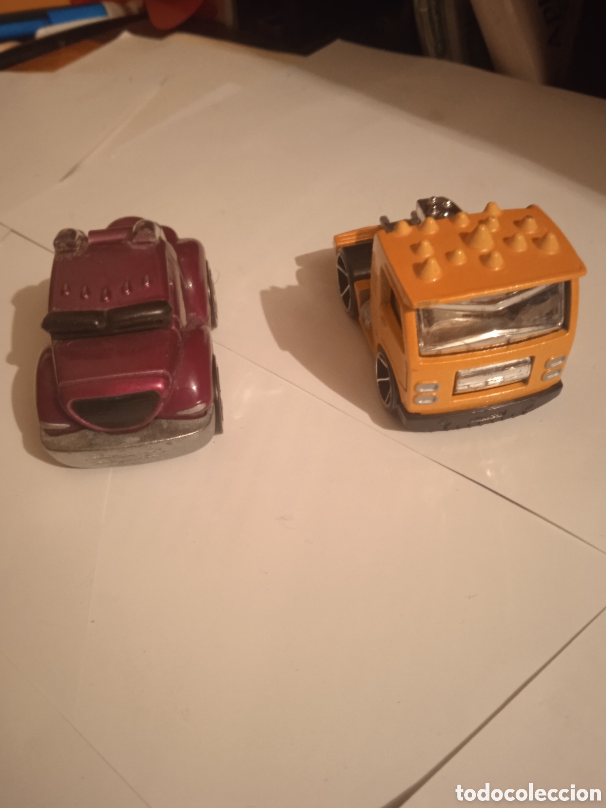 Coches a escala: DOS MINI CAMIONES METAL