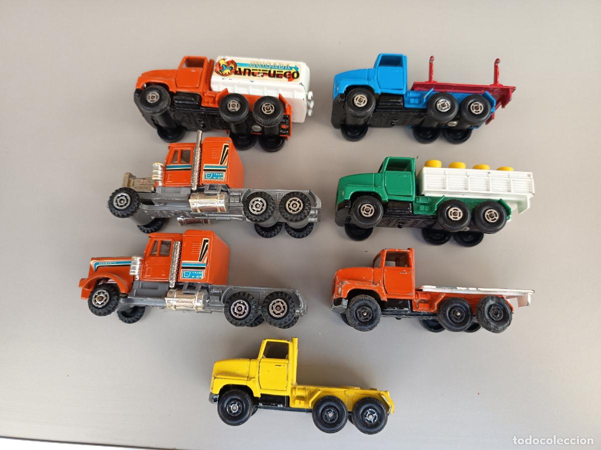 Coches a escala: GUILOY, LOTE DE 7 CAMIONES FORD