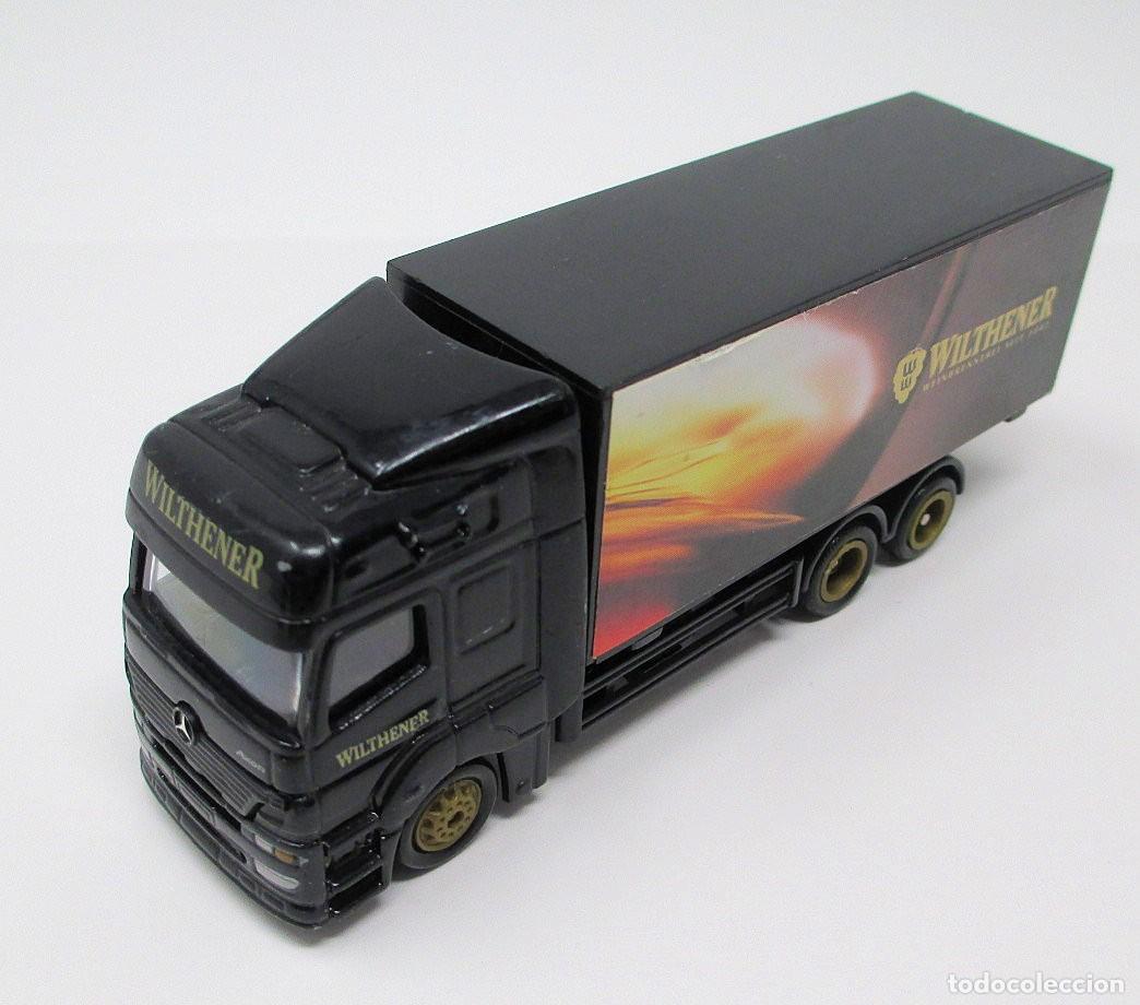 Coches a escala: Cami&oacute;n Mercedes - Wilthener - Escala 1/87 H0