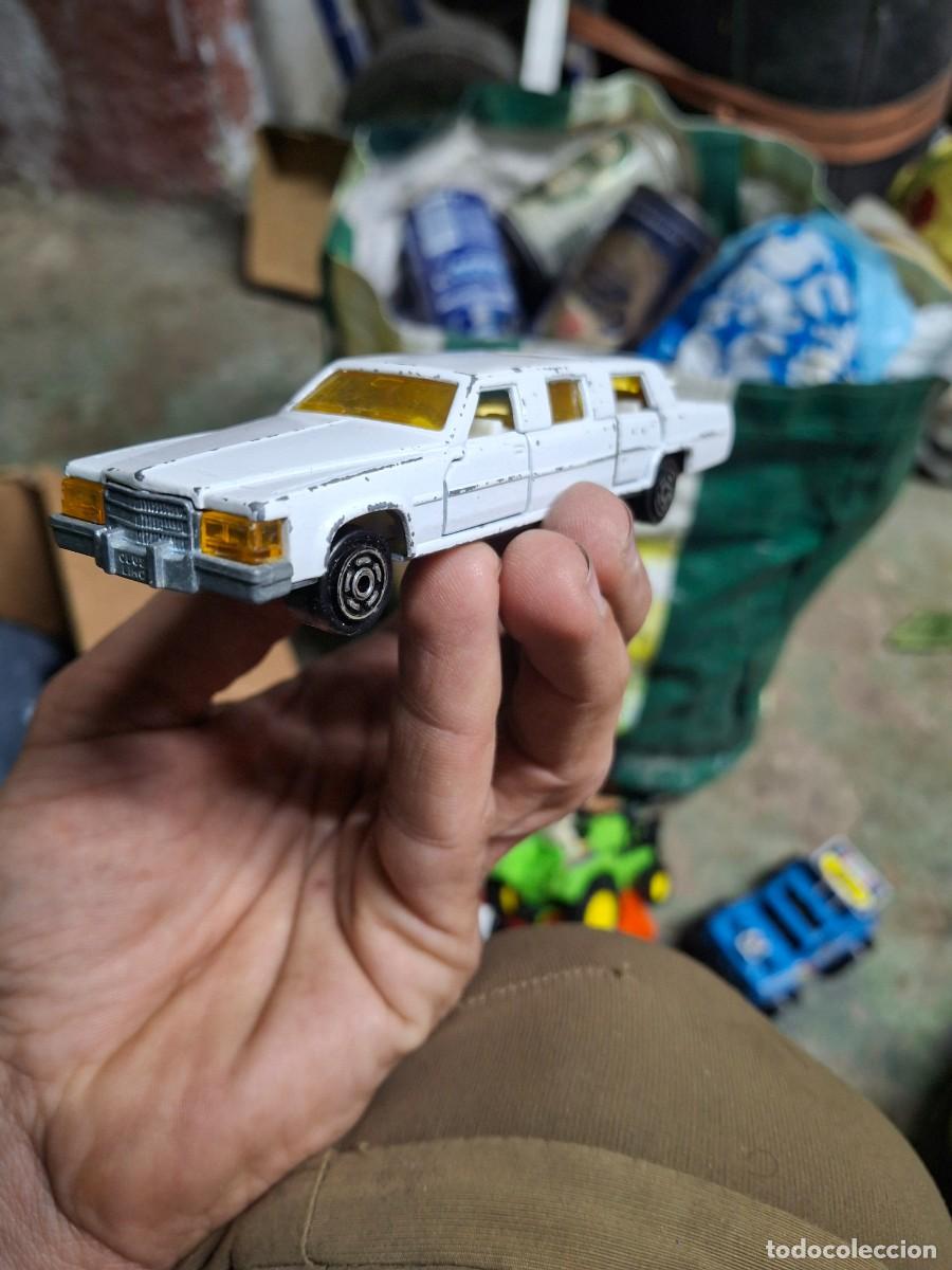 Coches a escala: Antiguo coche juguete maqueta escala Majorette Limousine 339 1/58
