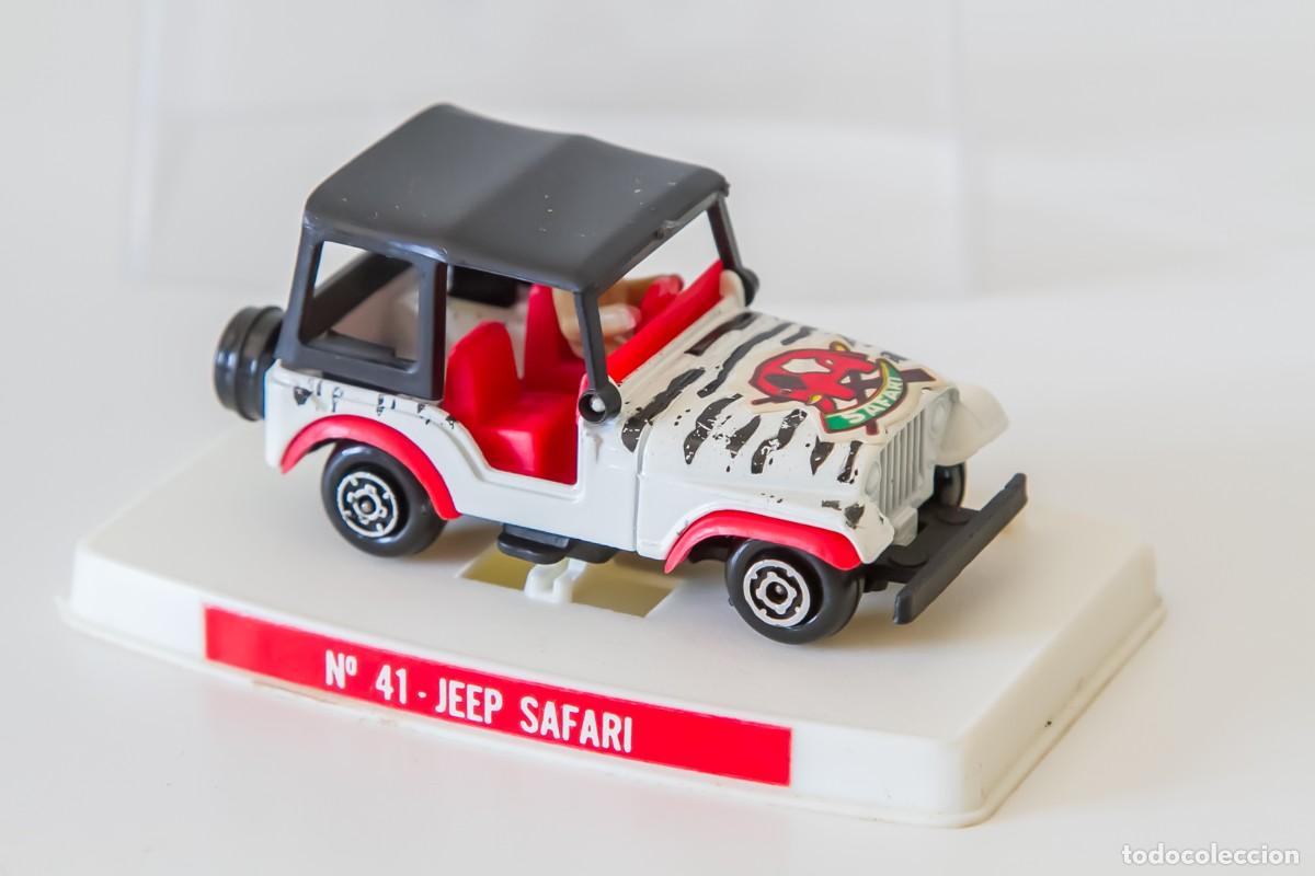 Coches a escala: Coche miniatura Guisval Jeep Safari numero 41