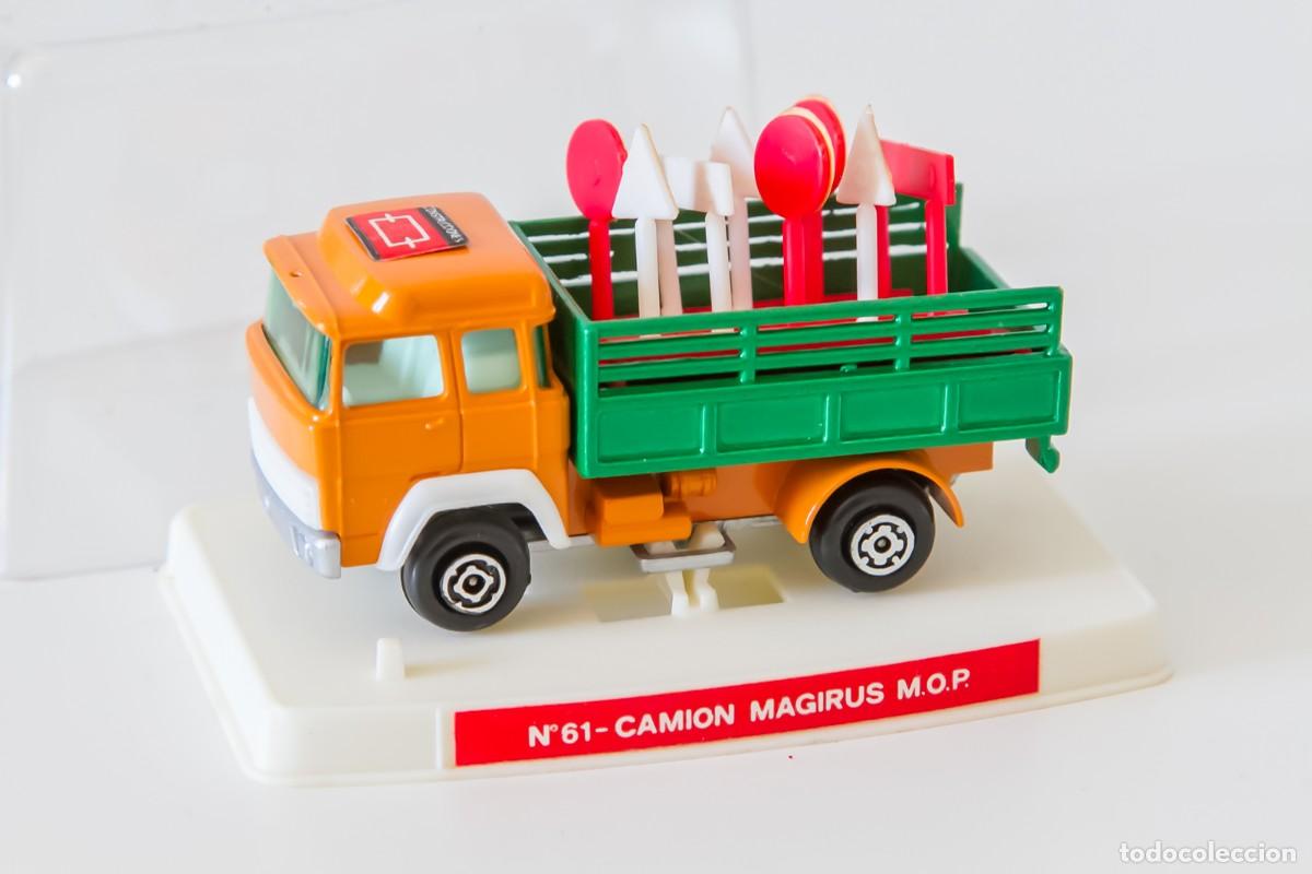 Coches a escala: Coche miniatura Guisval Camion Magirus M.O.P 61