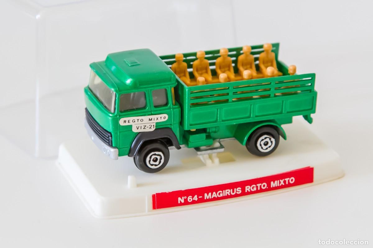 Coches a escala: Coche miniatura Guisval Camion Magirus RGTO Mixto 64