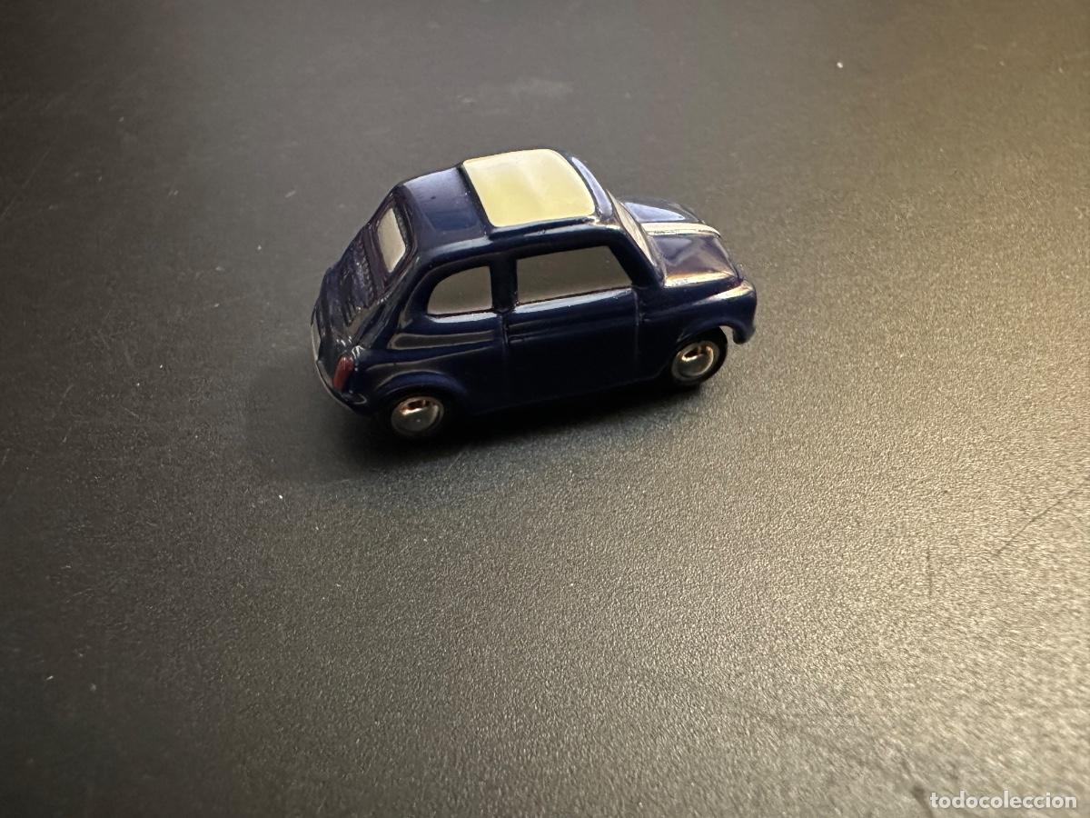 Modellautos: SCHUCO PICCOLO FIAT 500 azul oscuro 1:90 Ref.01801-1999-Metal
