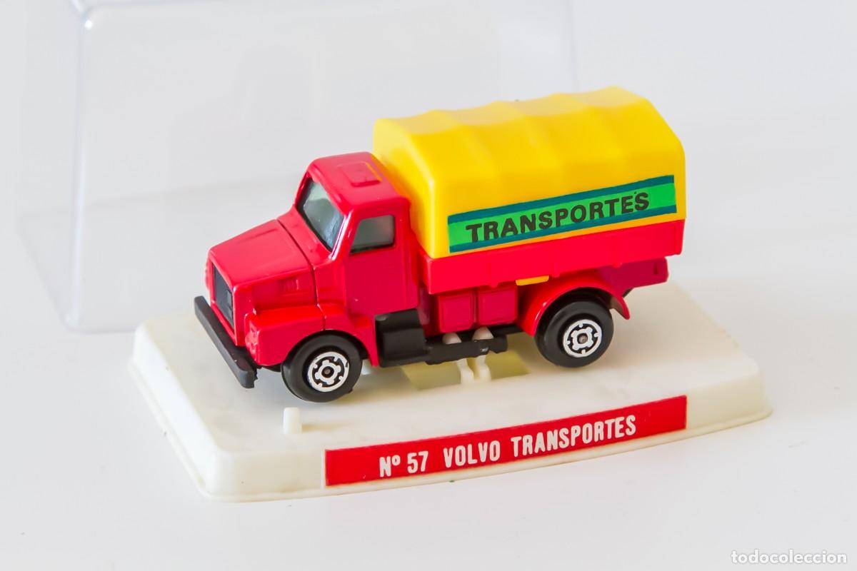 Coches a escala: Coche miniatura Guisval Camion Volvo Transportes 57