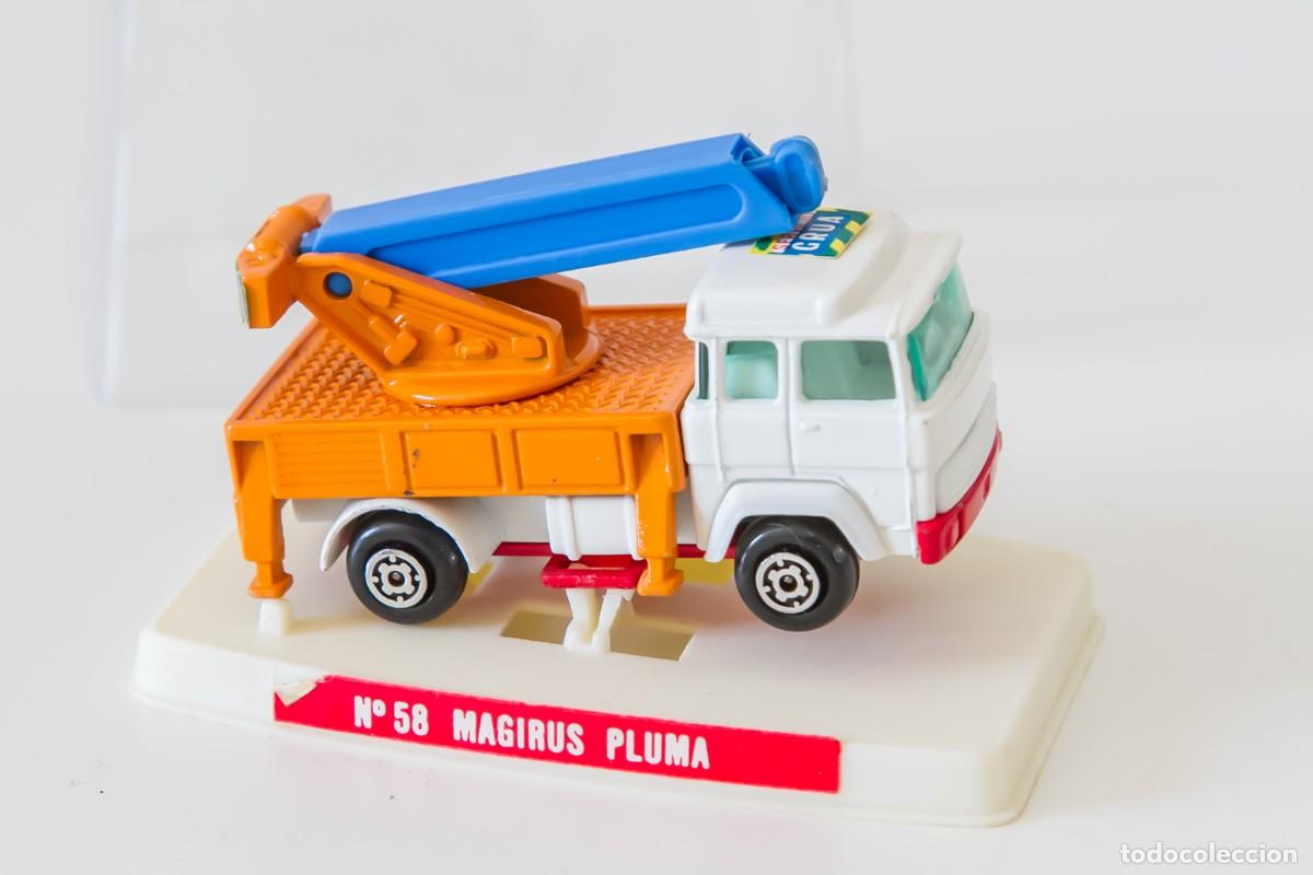 Coches a escala: Coche miniatura Guisval Camion Magirus Pluma 58