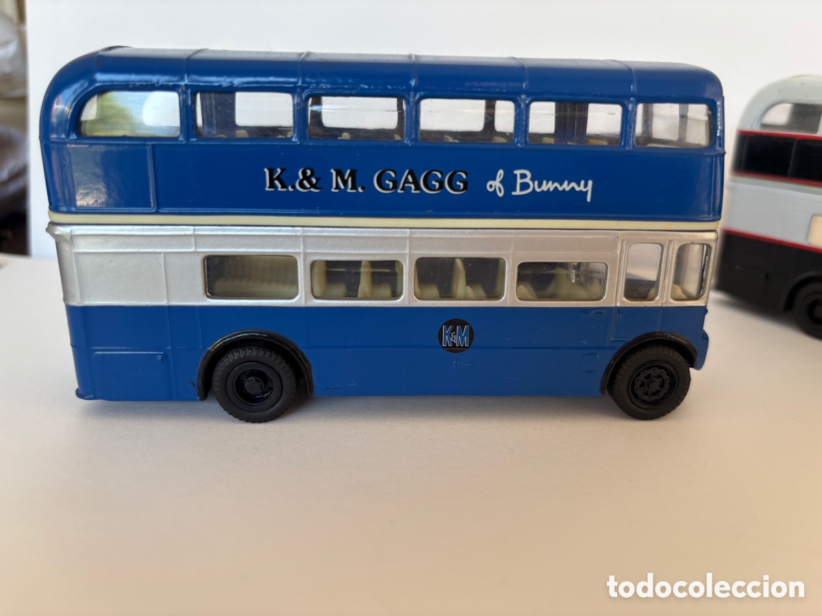 Coches a escala: Lote autobuses Corgi dos pisos - Foto 2